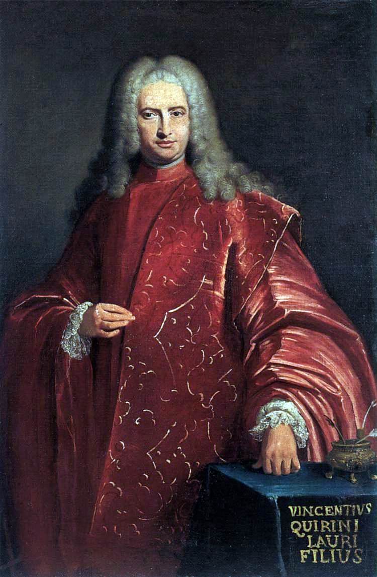 Bartolomeo Nazari Portrait of Doge Vincenzo Querini - Hand Painted Oil Painting