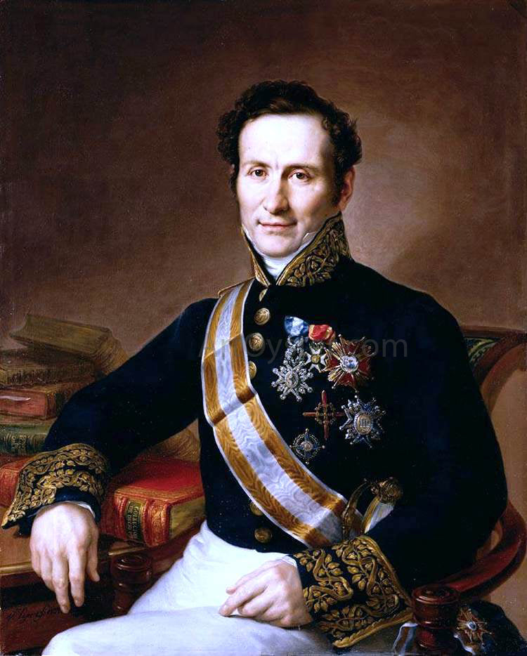 Vicente Lopez Y Portana Portrait of Don Mateo Casado y Sirelo - Hand Painted Oil Painting
