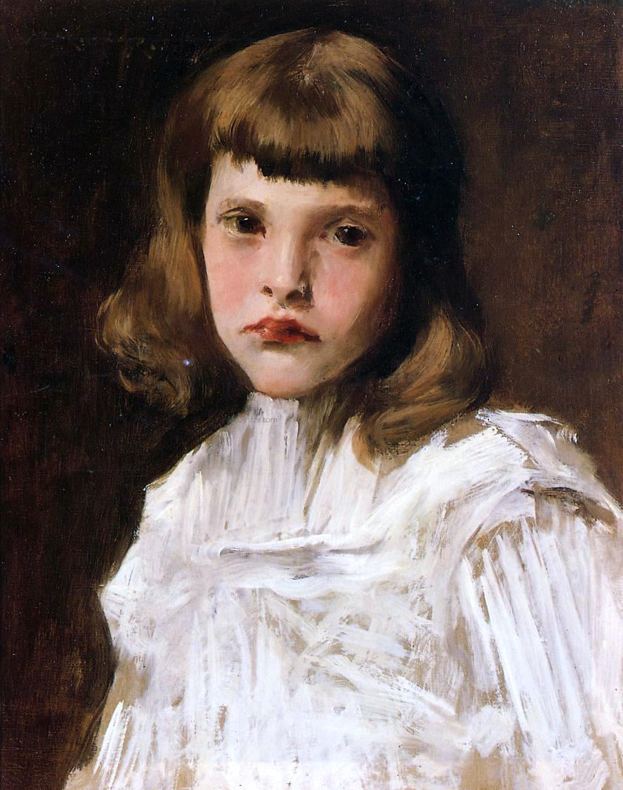 William Merritt Chase Portrait of Dorothy - Hand Painted Oil Painting