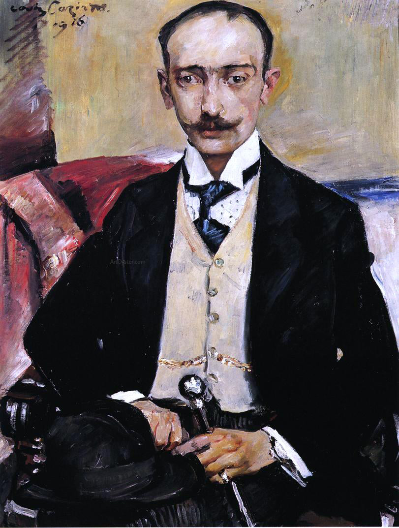 Lovis Corinth Portrait of Dr. Karl Schwarz - Hand Painted Oil Painting