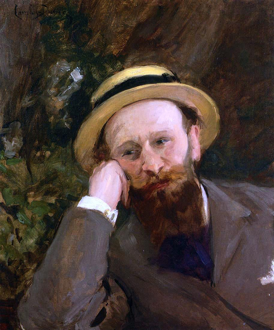 Emile Carolus-Duran Portrait of Edouard Manet - Hand Painted Oil Painting