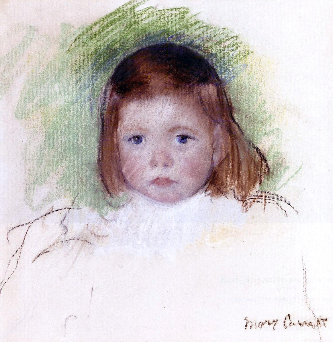 Mary Cassatt Portrait of Ellen Mary Cassatt - Hand Painted Oil Painting