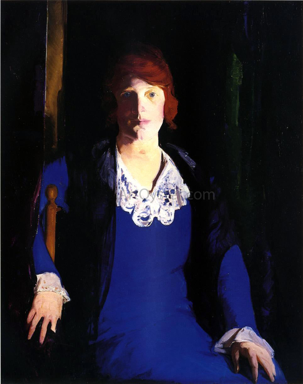 George Wesley Bellows Portrait of Florence Pierce - Hand Painted Oil Painting