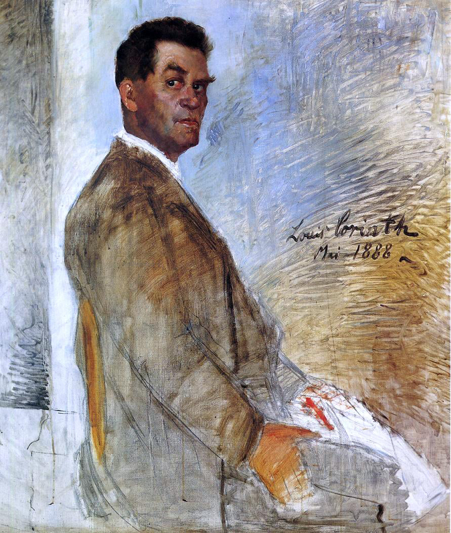 Lovis Corinth Portrait of Franz Heinrich Corinth (unfinished) - Hand Painted Oil Painting