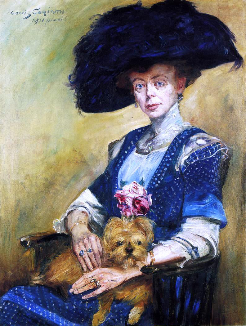 Lovis Corinth Portrait of Frau Luther - Hand Painted Oil Painting