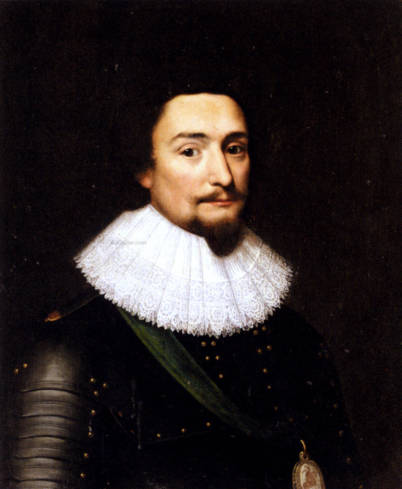 Michiel Jansz. Van Miereveld Portrait Of Frederick V Elector Palatine And King Of Bohemia - Hand Painted Oil Painting