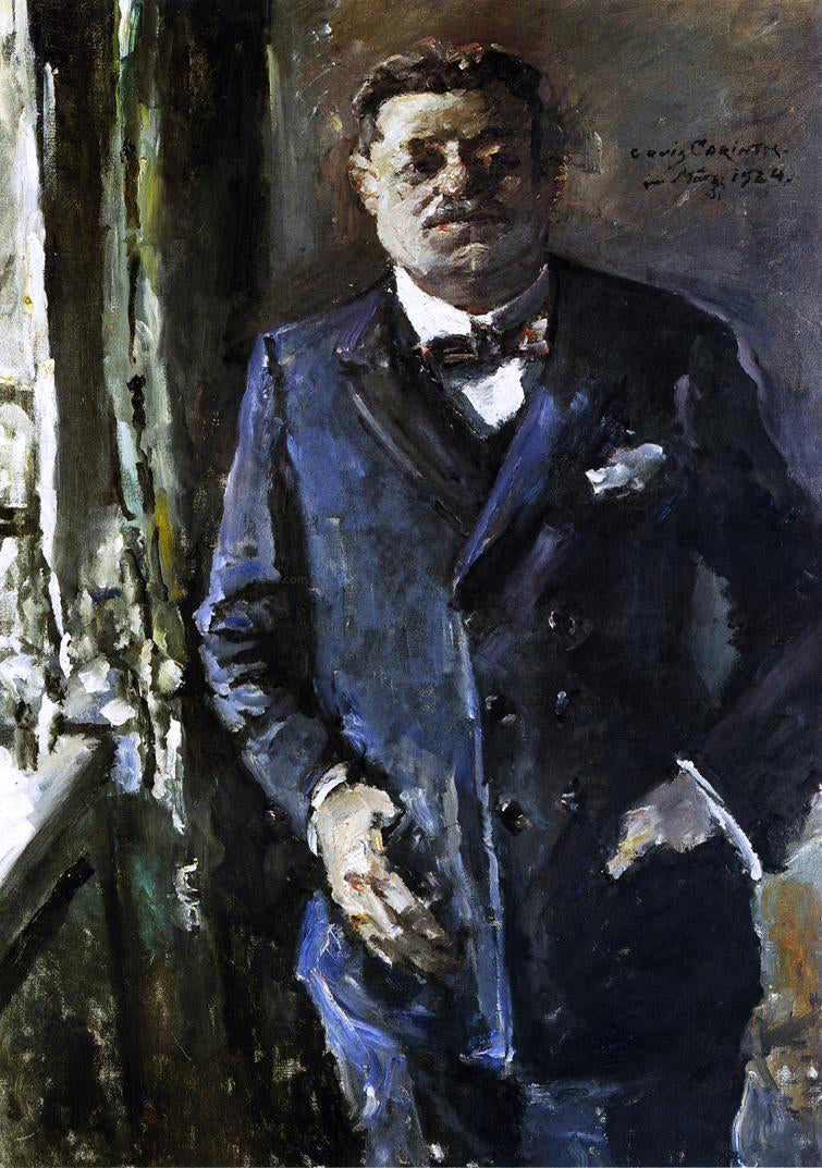 Lovis Corinth Portrait of Friedrich Ebert - Hand Painted Oil Painting
