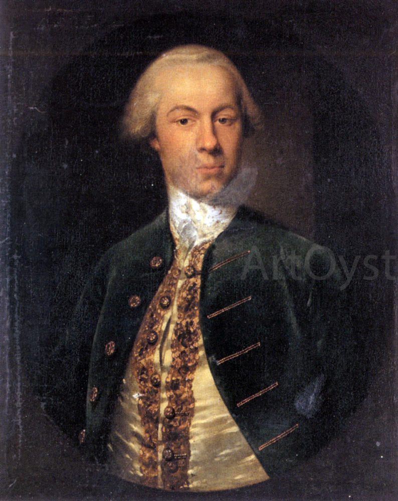  Cosmo Alexander Portrait of General Allanby, Govenor of Santa Lucia - Hand Painted Oil Painting