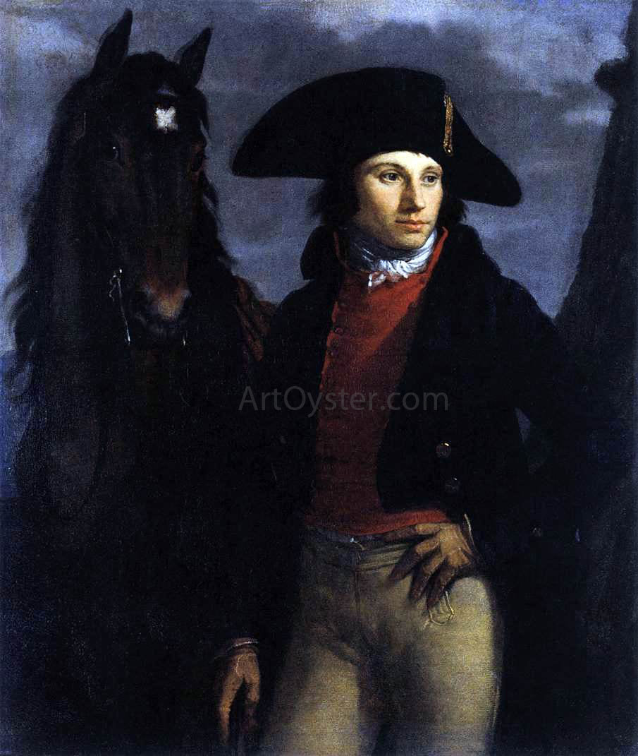 Pierre Paul Prudhon Portrait of Georges Anthony - Hand Painted Oil Painting