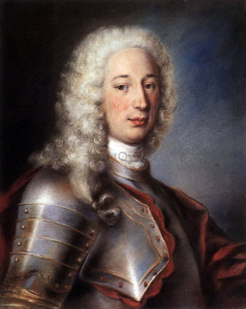 Marianna Carlevaris Portrait of Gerolamo Maria Balbi - Hand Painted Oil Painting