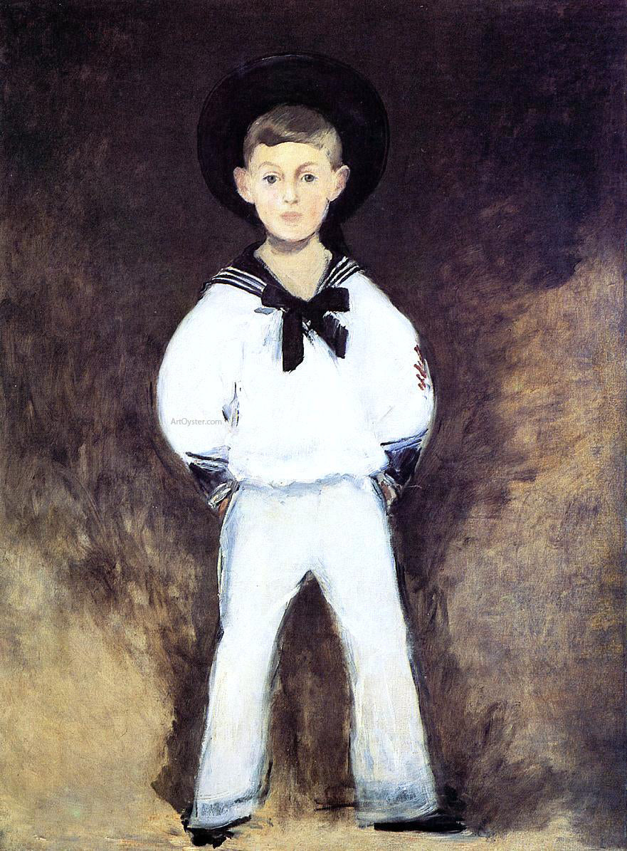 Edouard Manet Portrait of Henry Bernstein as a Child - Hand Painted Oil Painting