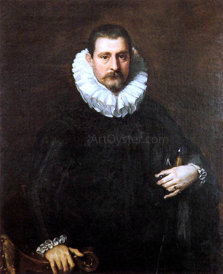Federico Fiori Barocci Portrait of Ippolito della Rovere - Hand Painted Oil Painting