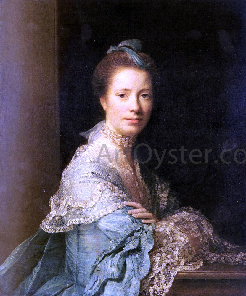 Allan Ramsay Portrait of Jean Abercromby, Mrs Morison - Hand Painted Oil Painting