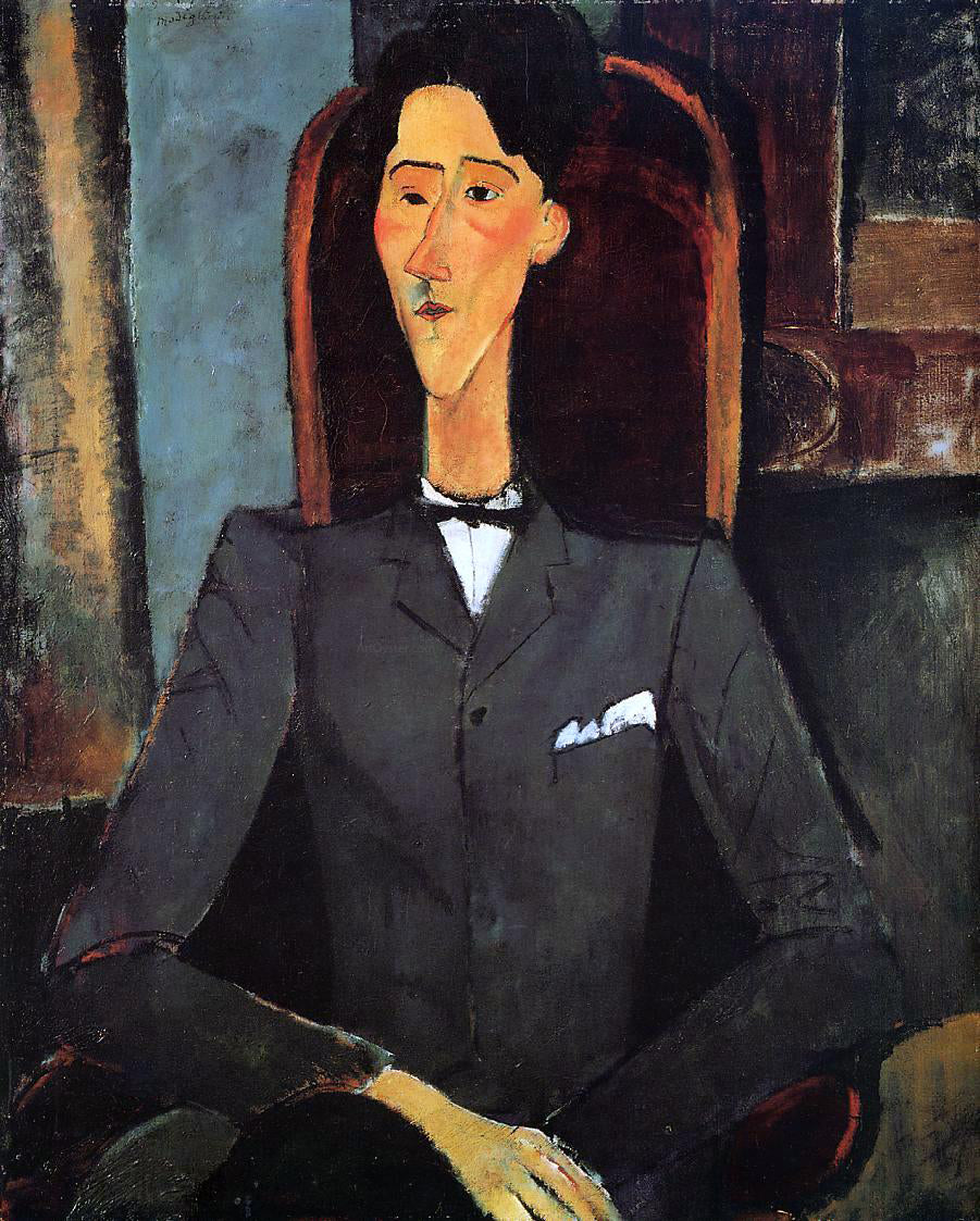 Amedeo Modigliani Portrait of Jean Cocteau - Hand Painted Oil Painting