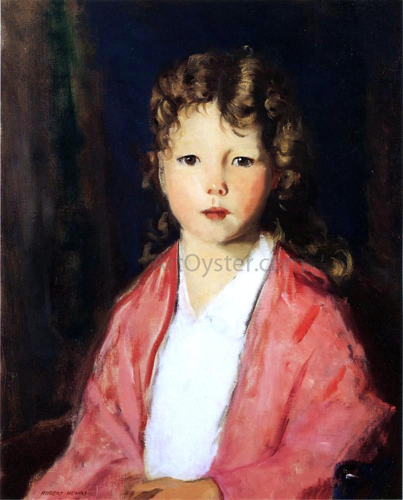 Robert Henri Portrait of Jean McVitty - Hand Painted Oil Painting