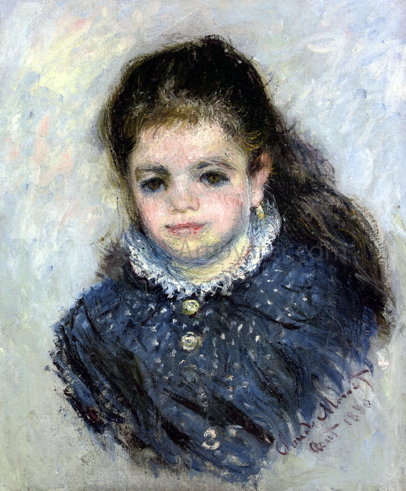 Claude Oscar Monet Portrait of Jeanne Serveau - Hand Painted Oil Painting