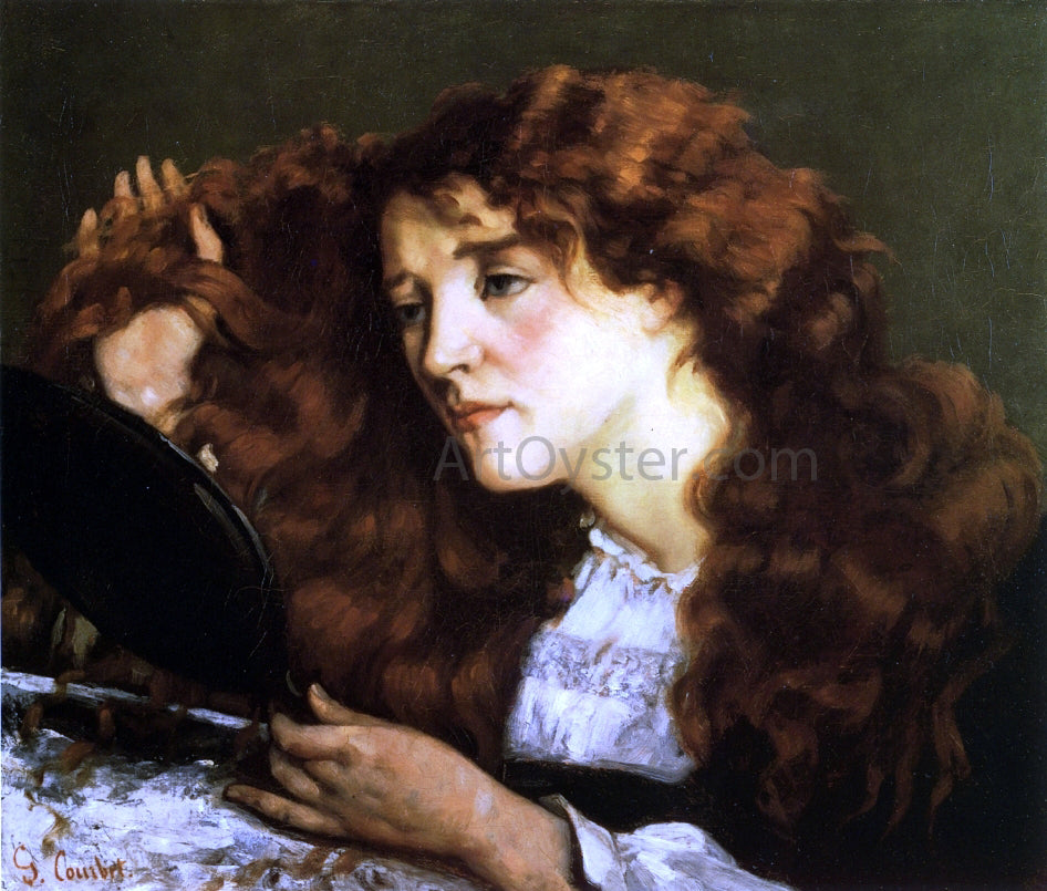 Gustave Courbet Portrait of Jo, the Beautiful Irish Woman - Hand Painted Oil Painting