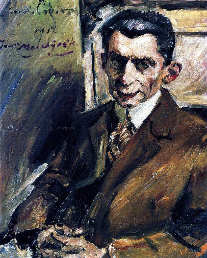Lovis Corinth Portrait of Julius Meier-Graefe - Hand Painted Oil Painting