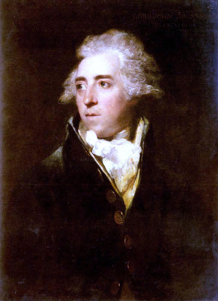 Sir Joshua Reynolds Portrait of Lord John Townshend - Hand Painted Oil Painting