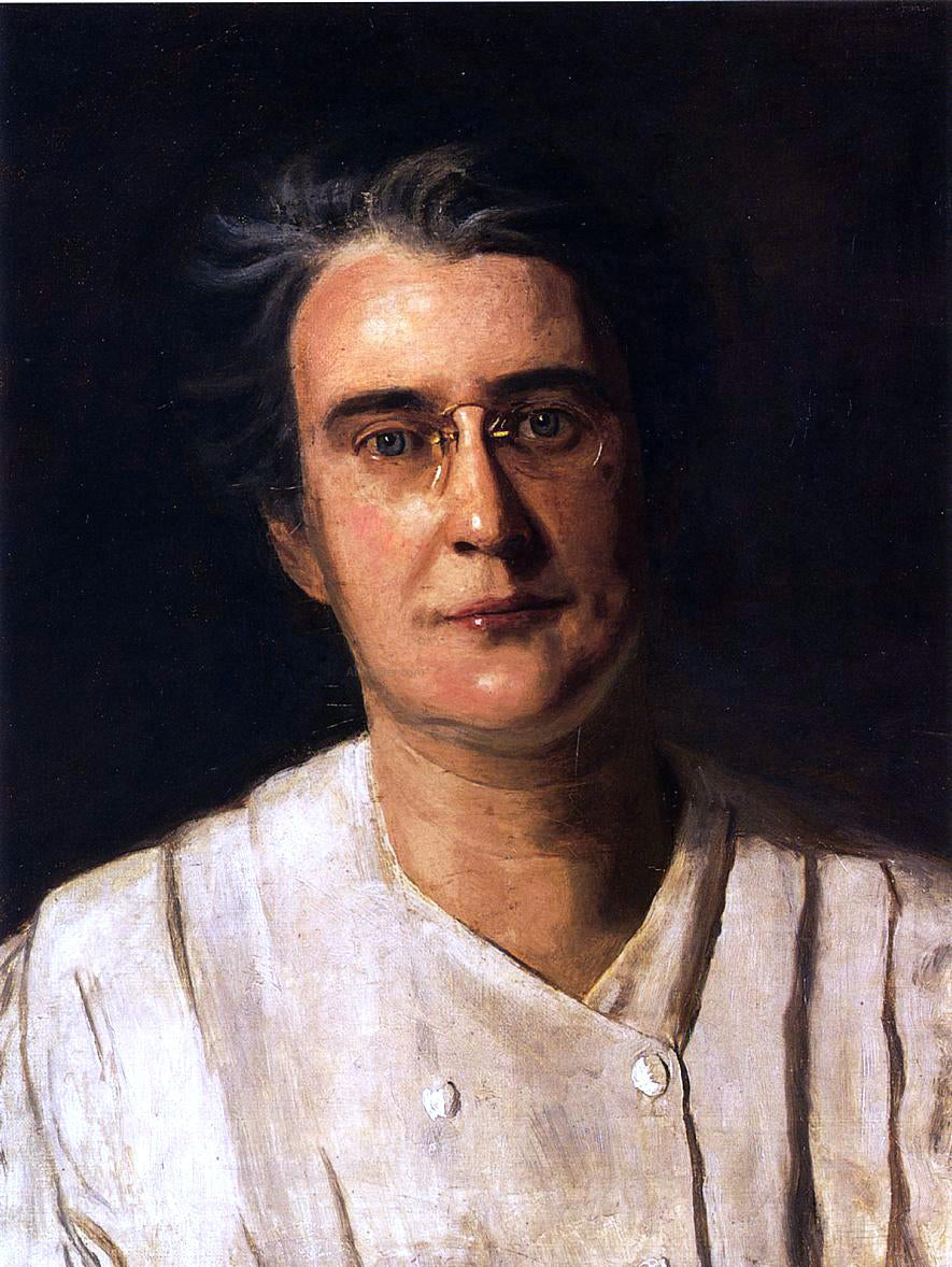 Thomas Eakins Portrait of Lucy Langdon Williams Wilson - Hand Painted Oil Painting