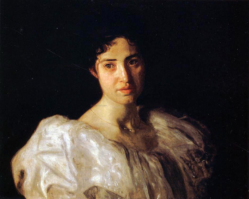 Thomas Eakins Portrait of Lucy Lewis - Hand Painted Oil Painting