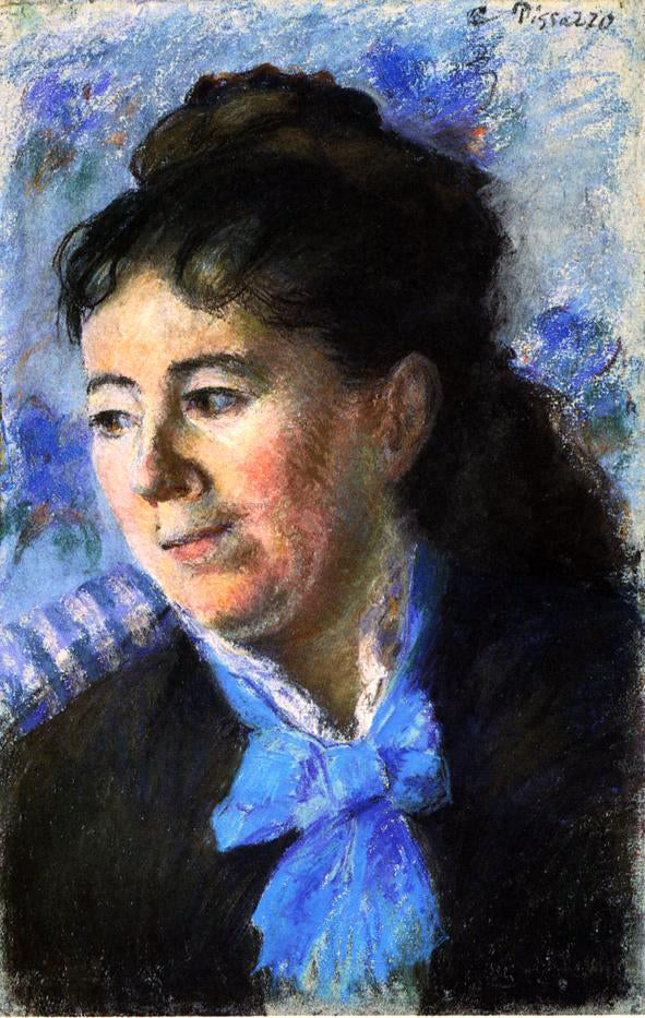Camille Pissarro Portrait of Madame Felicie Vellay Estruc - Hand Painted Oil Painting