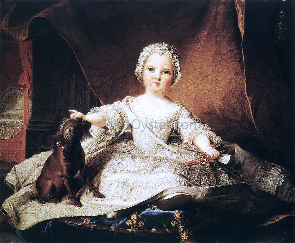 Jean-Marc Nattier Portrait of Madame Maria Zeffirina - Hand Painted Oil Painting