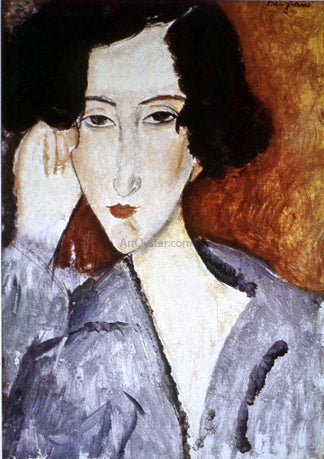 Amedeo Modigliani Portrait of Madame Rachele Osterlind - Hand Painted Oil Painting