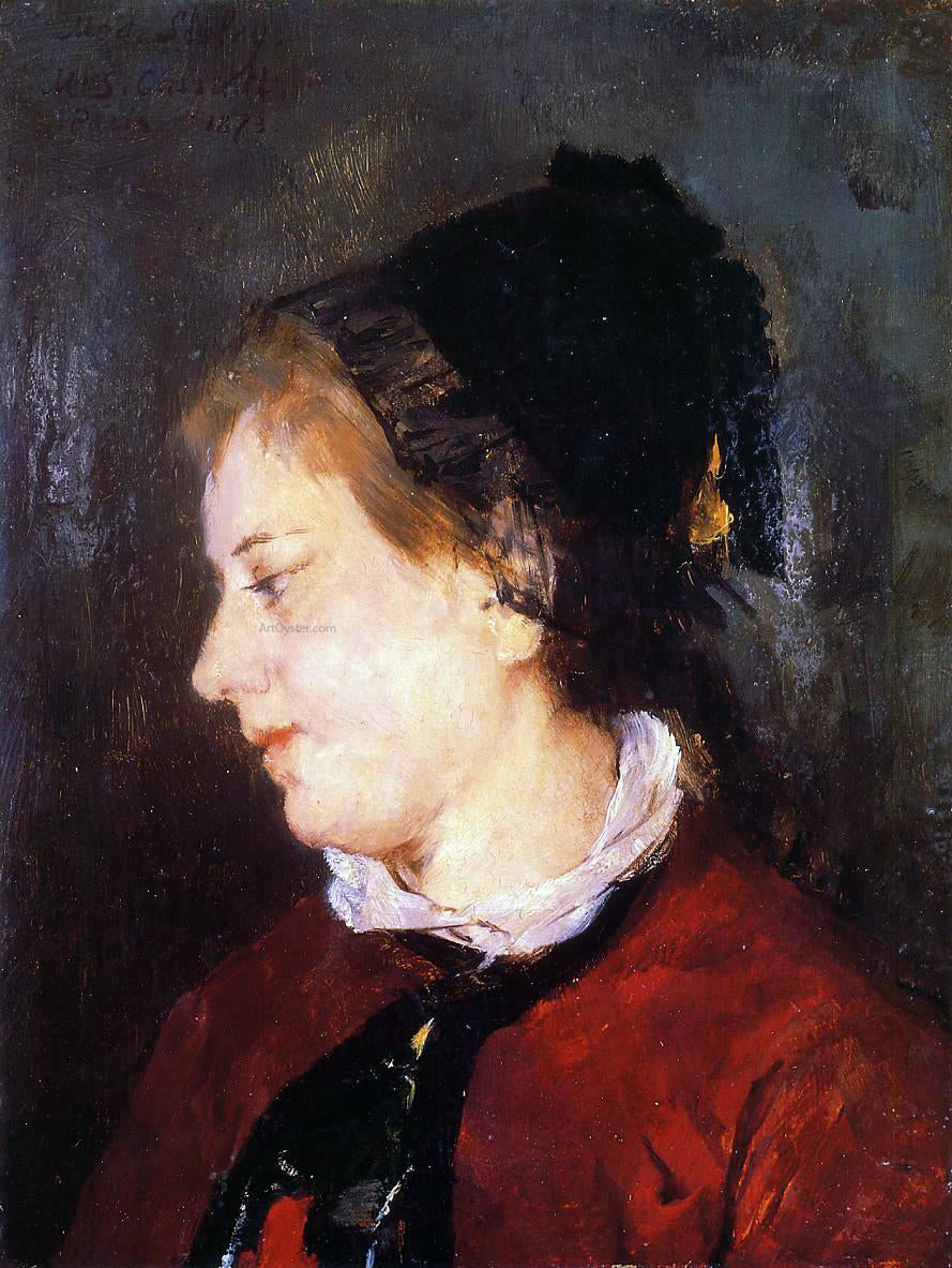 Mary Cassatt Portrait of Madame Sisley - Hand Painted Oil Painting