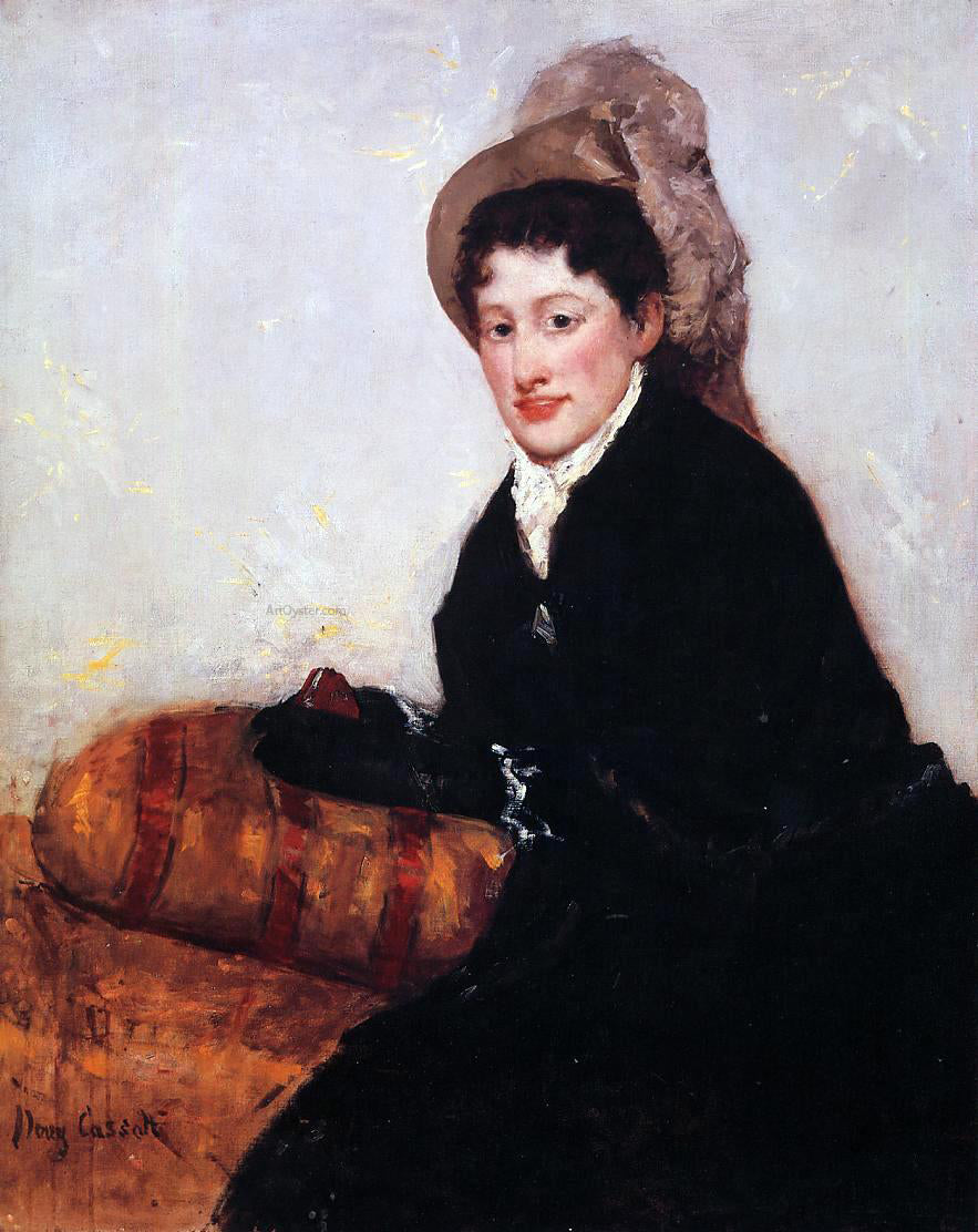 Mary Cassatt Portrait of Madame X Dressed for the Matinee - Hand Painted Oil Painting