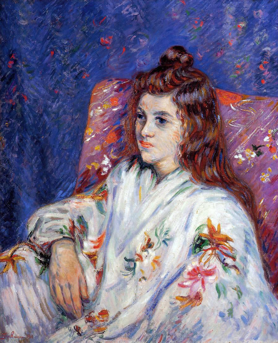 Armand Guillaumin Portrait of Madeleine - Hand Painted Oil Painting