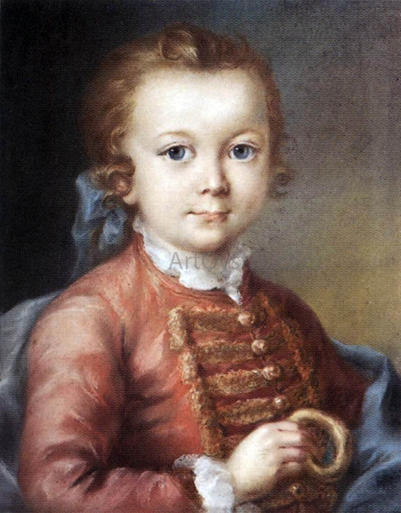 Marianna Carlevaris Portrait of Marco Balbi - Hand Painted Oil Painting