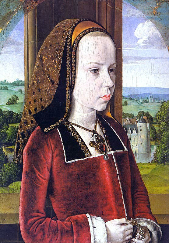 Master of Moulins Portrait of Margaret of Austria (Portrait of a Young Princess) - Hand Painted Oil Painting