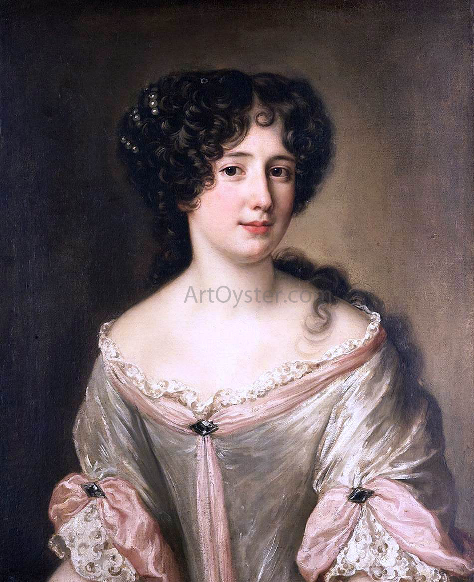 Jacob Ferdinand Voet Portrait of Maria Mancini - Hand Painted Oil Painting