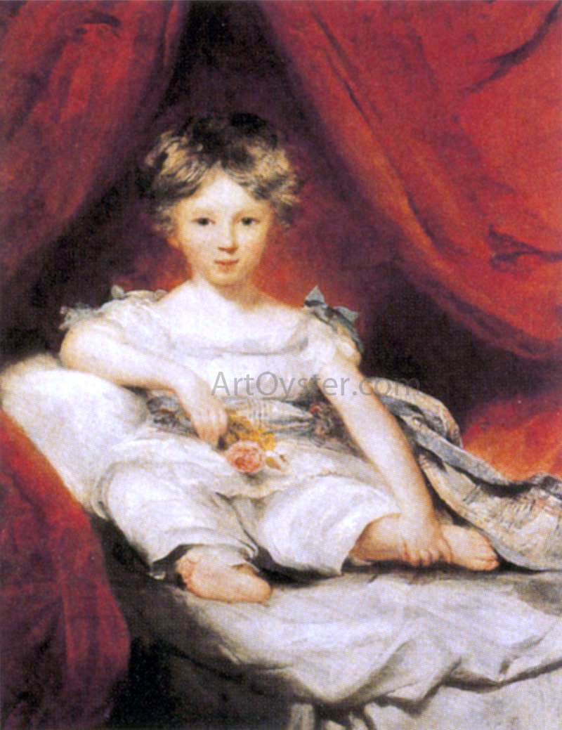 Sir Thomas Lawrence Portrait of Master Ainslie - Hand Painted Oil Painting