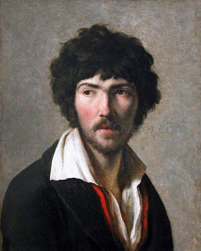 Henri-Francois Riesener Portrait of Maurice Quay - Hand Painted Oil Painting