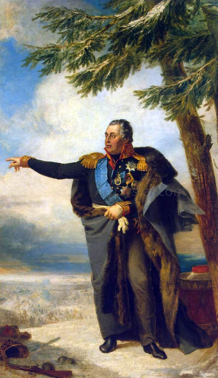 George Dawe Portrait of Mikhail Kutuzov - Hand Painted Oil Painting