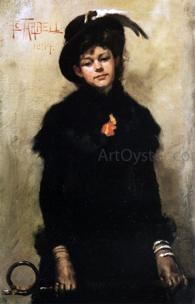 Edmund Tarbell Portrait of Miss McKay - Hand Painted Oil Painting
