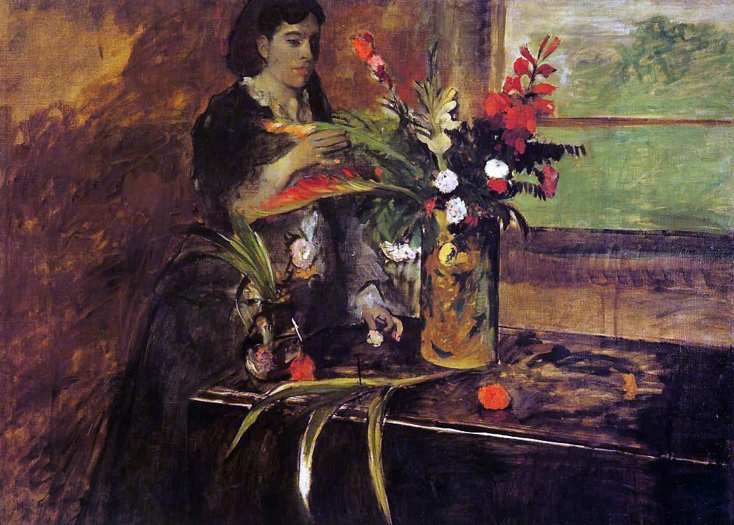 Edgar Degas Portrait of Mme. Rene De Gas, nee Estelle Musson - Hand Painted Oil Painting
