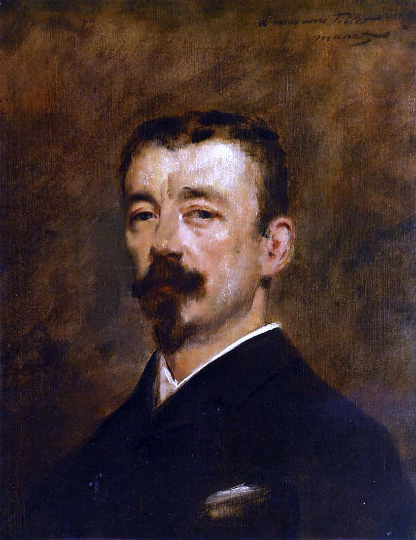 Edouard Manet Portrait of Monsieur Tillet - Hand Painted Oil Painting