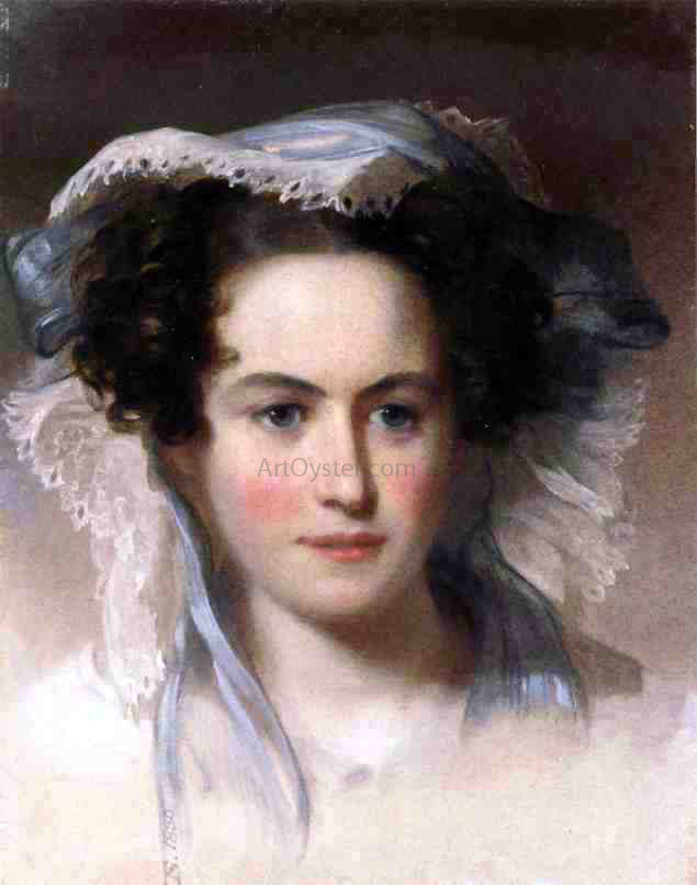 Thomas Sully Portrait of Mrs. C. Ford - Hand Painted Oil Painting