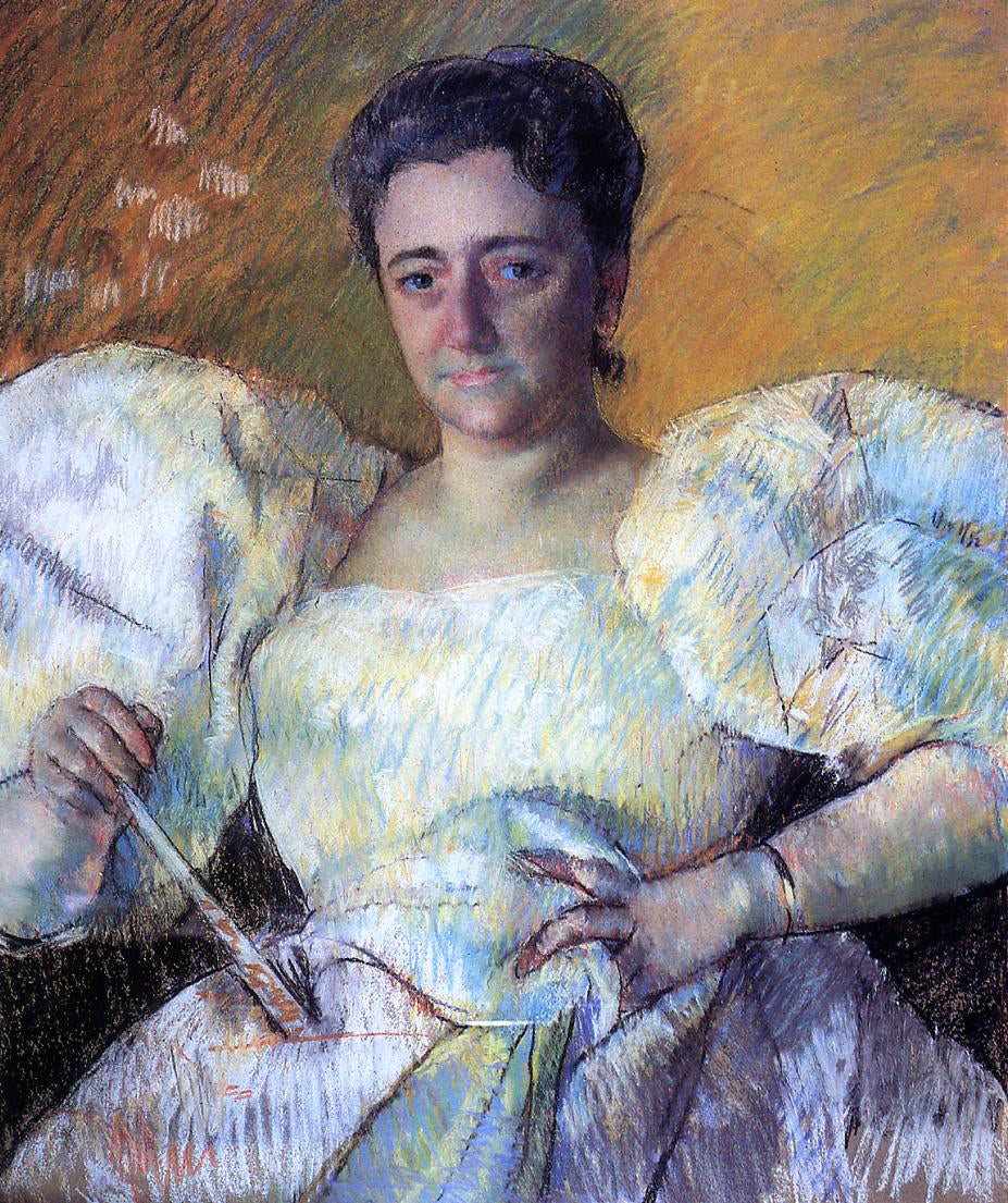 Mary Cassatt Portrait of Mrs. H. O. Hevemeyer - Hand Painted Oil Painting