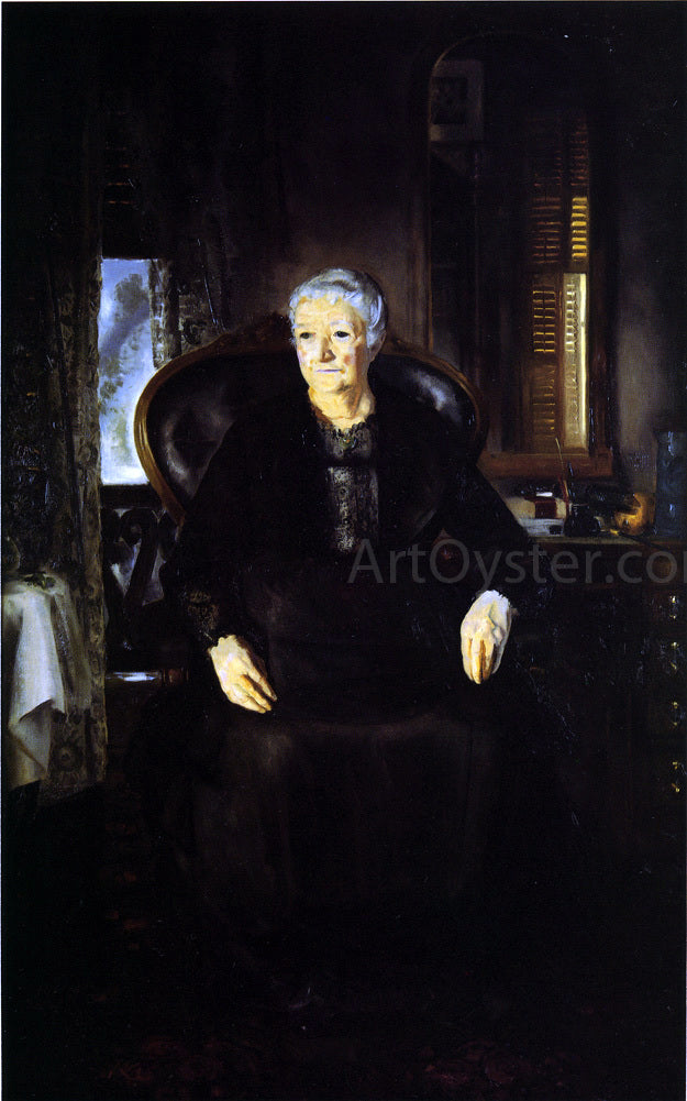 George Wesley Bellows Portrait of My Mother - Hand Painted Oil Painting