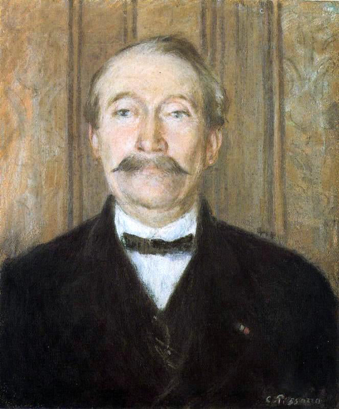 Camille Pissarro Portrait of Pere Paleille, Pontoise - Hand Painted Oil Painting