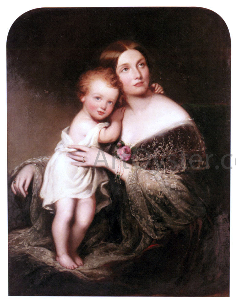 Richard Buckner Portrait of Princess Marie Baden, Duchess of Hamilton - Hand Painted Oil Painting