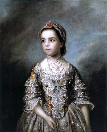 Sir Joshua Reynolds Portrait of Rebecca Watson - Hand Painted Oil Painting