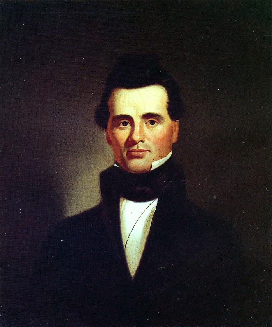 George Caleb Bingham Portrait of Reverend John Glanville - Hand Painted Oil Painting