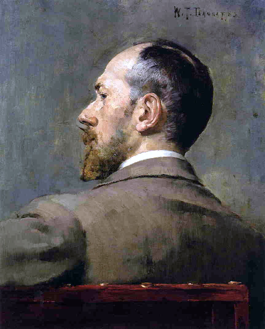 William Turner Dannat Portrait of Robert Gordon Hardie - Hand Painted Oil Painting