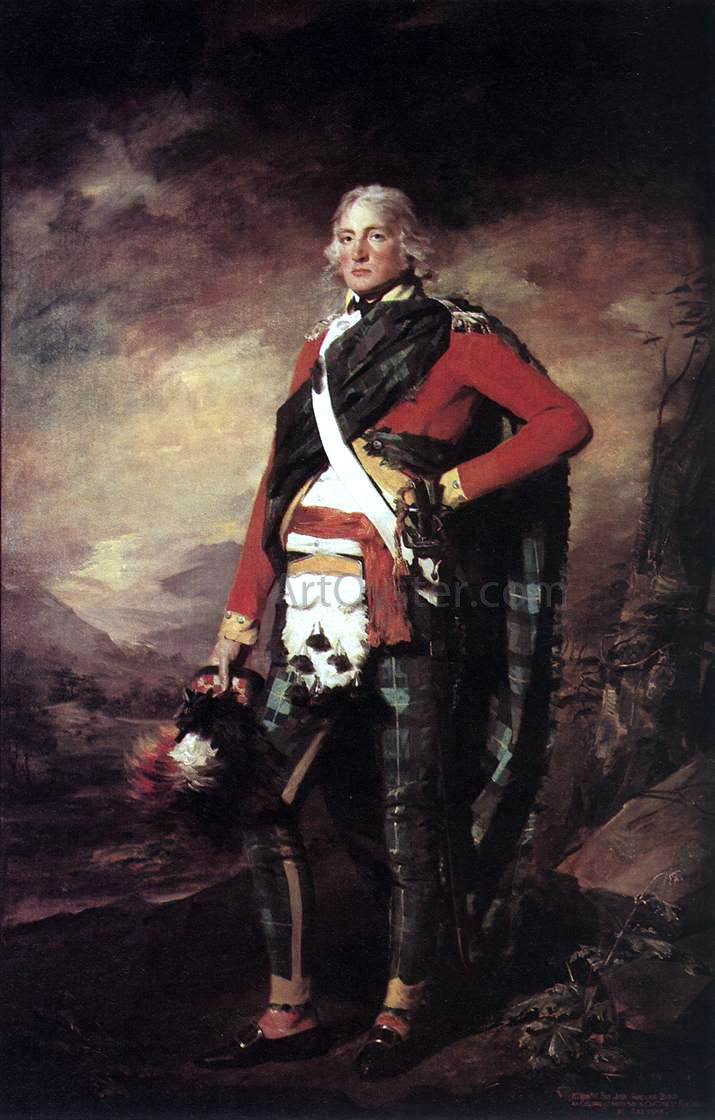 Sir Henry Raeburn Portrait of Sir John Sinclair - Hand Painted Oil Painting