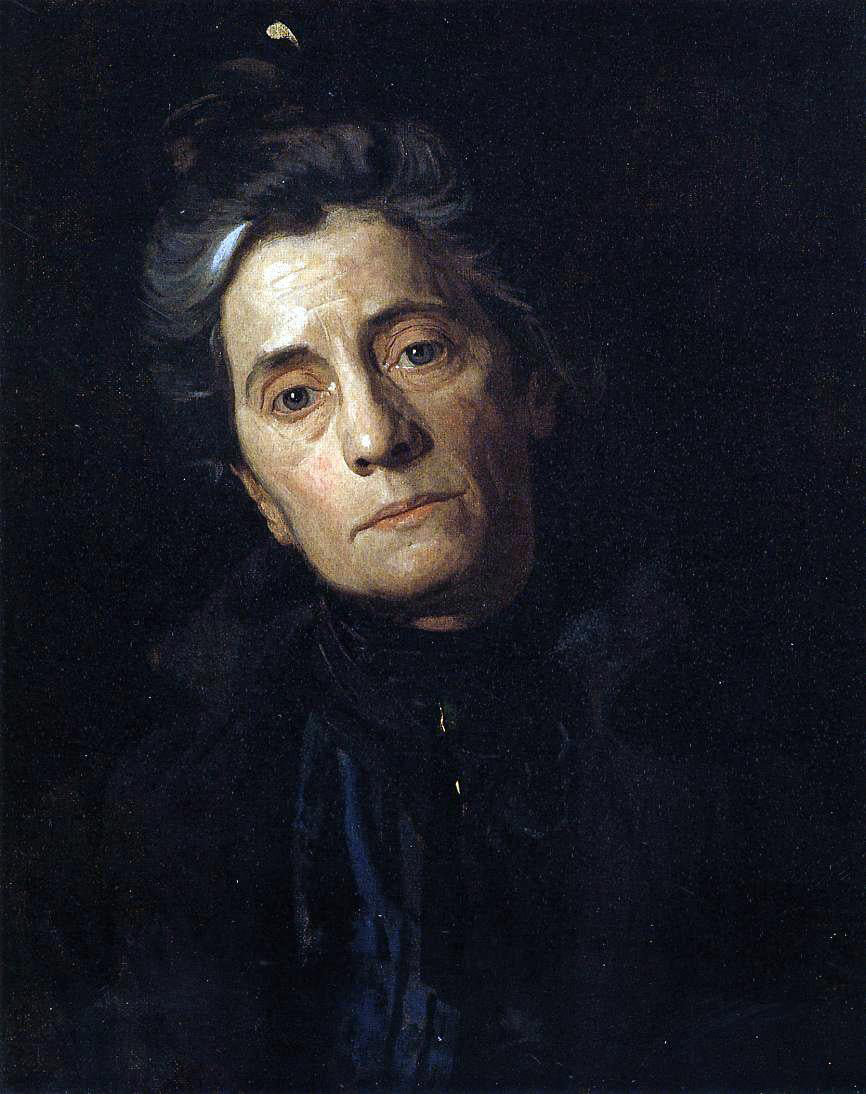 Thomas Eakins Portrait of Susan MacDowell Eakins - Hand Painted Oil Painting